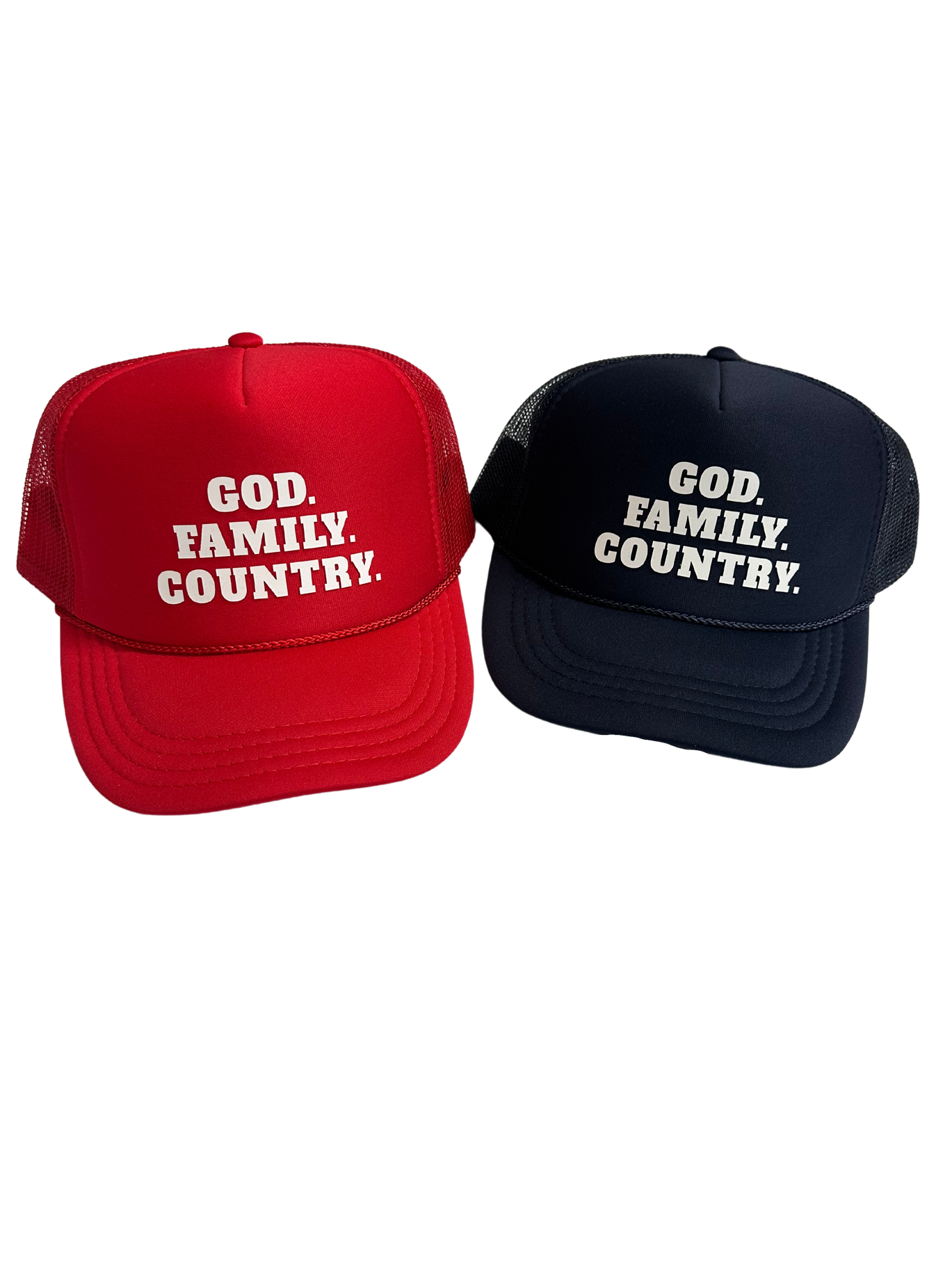 YOUTH God Family Country Trucker Hat